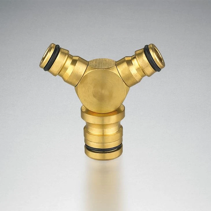 แก๊ส Y Type Brass Quick Adaptor